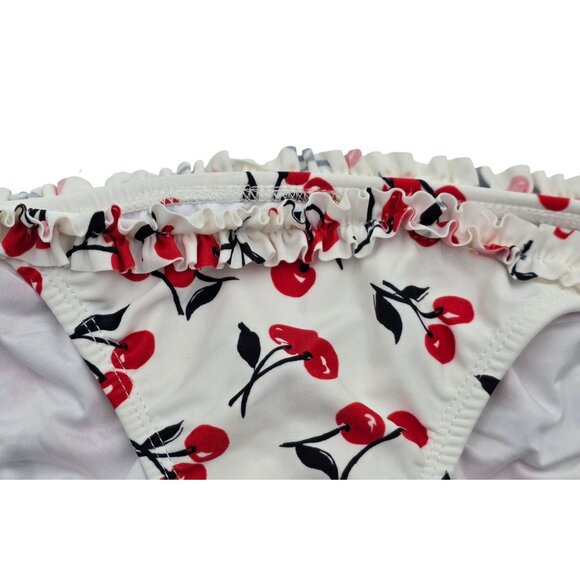 NWT Women's - Shoshanna Swim Cherry String Bikini Bottoms, Size Small - Picture 3 of 7